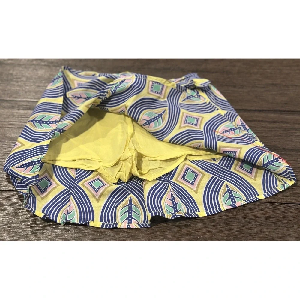 Genuine Kids by Oshkosh‎ girls skort skirt summer school vacation sz 4T feather